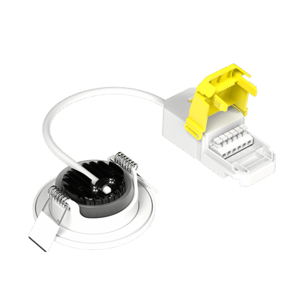 Spot LED Encastrable Orientable NEO L – Ultra Plat  (Blanc / Noir / Alu brossé) – Image 5
