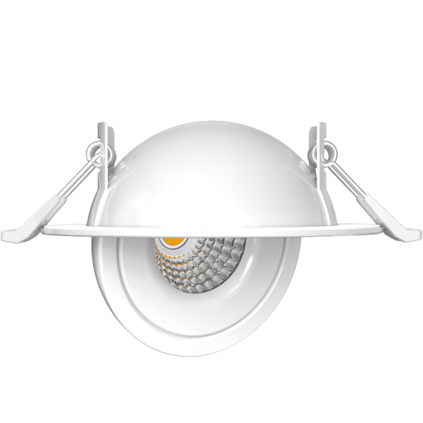 Spot Encastré NOVA LR - Orientable 90° Rotatif 360° (Blanc / Noir / Alu brossé) – Image 5