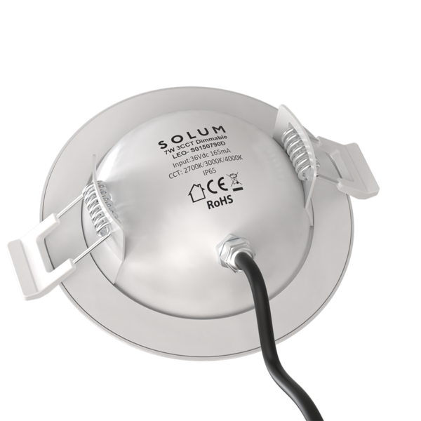 Spot Encastré NOVA LR - Orientable 90° Rotatif 360° (Blanc / Noir / Alu brossé) – Image 2