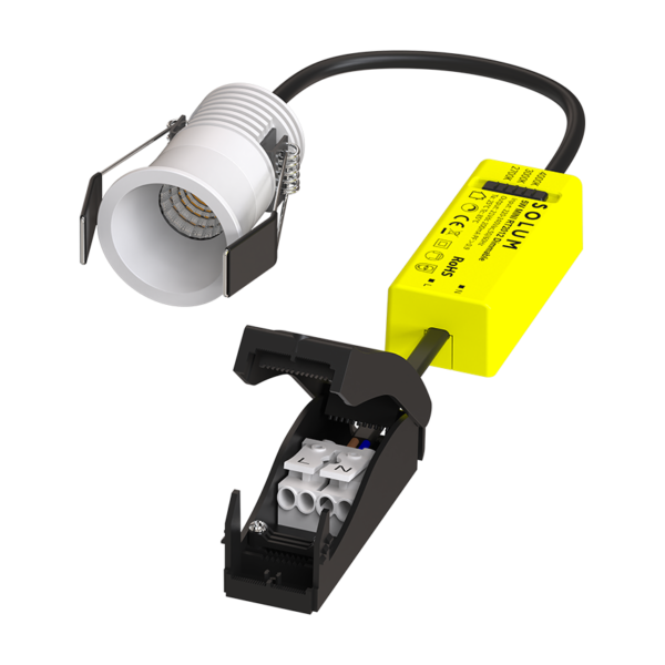 Mini Spot Encastré Basse Luminance NOVA LM (Blanc, Noir) – Image 3