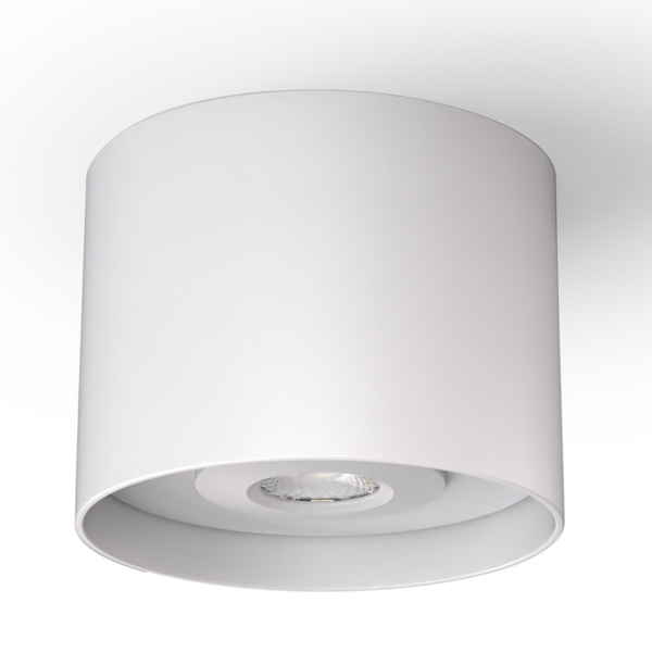 Support Spot LED plafond béton DECOCIEL (Blanc / Noir) – Image 2