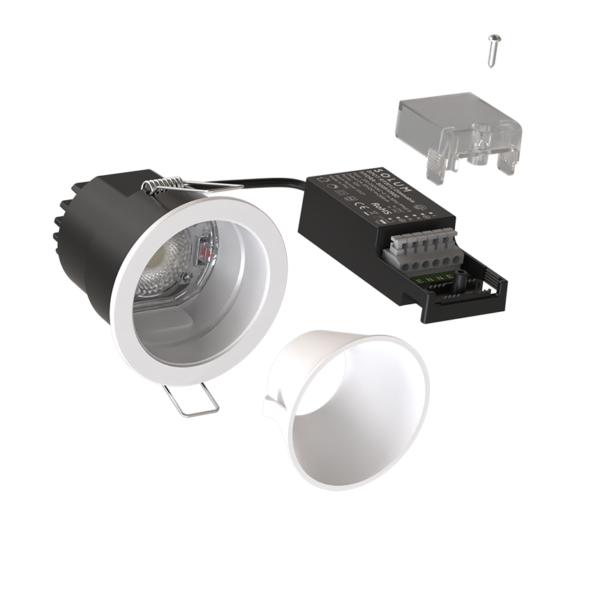 Spot Encastré Basse Luminance NOVA H - Personnalisable (Blanc / Noir / Réflecteur) – Image 3