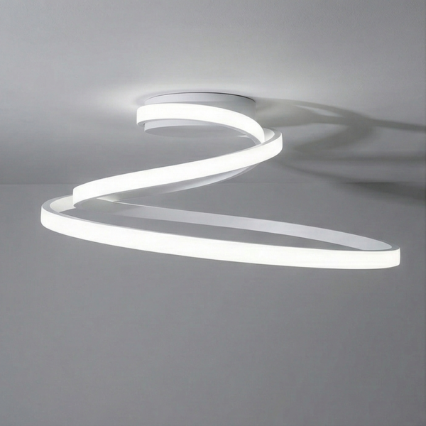 Plafonnier LED Circulaire Design style coaster (3 couleurs aux choix) – Image 4