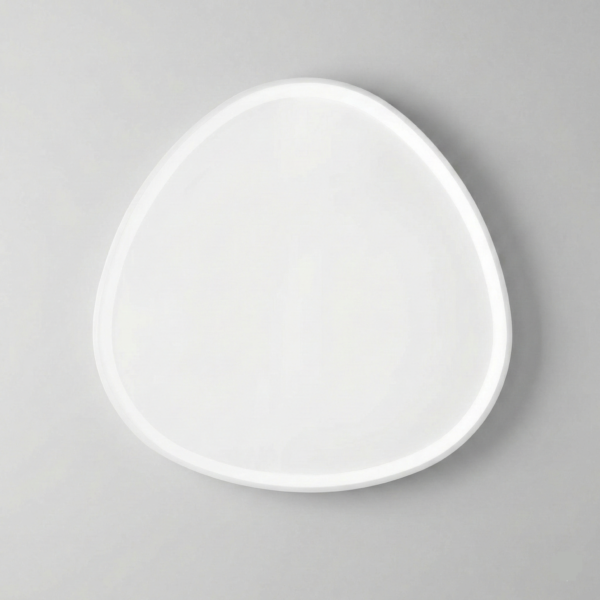 Plafonnier LED Rond Asymétrique (3 tailles, 2 couleurs au choix) – Image 5
