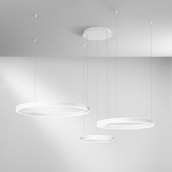 Suspension LED 3 Cercles 120W (3 couleurs au choix) – Image 4