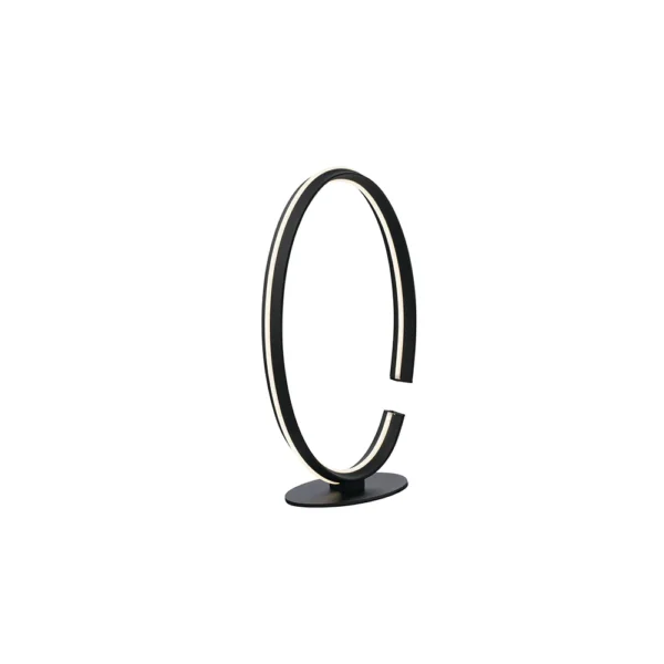 Lampe à poser LED segments noirs (2 couleurs de LED) – Image 3