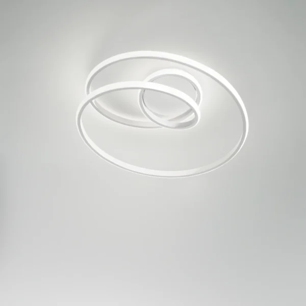 Plafonnier LED Circulaire Design style coaster (3 couleurs aux choix) – Image 5