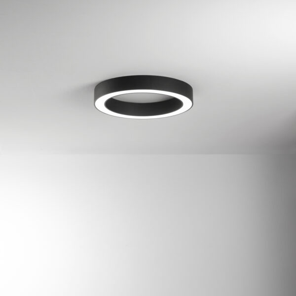 Plafonnier LED Circulaire, CCT - Noir (3 tailles) – Image 3