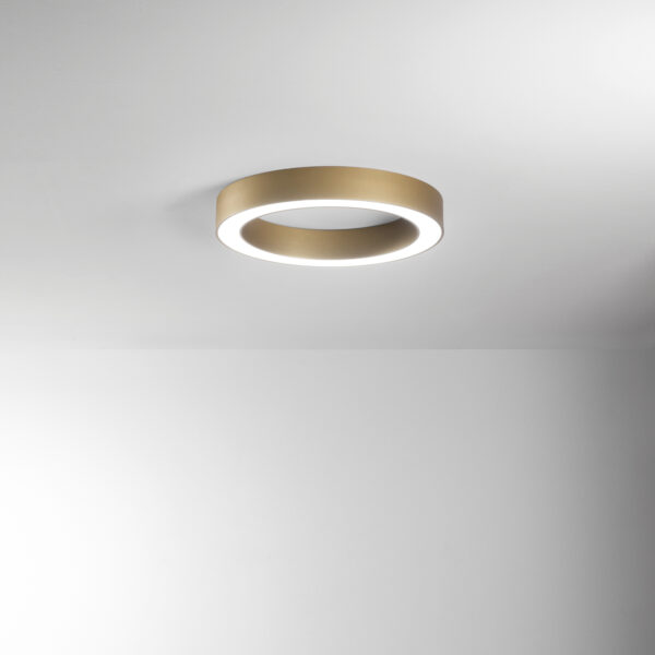 Plafonnier LED Circulaire, CCT - Or (3 tailles) – Image 3