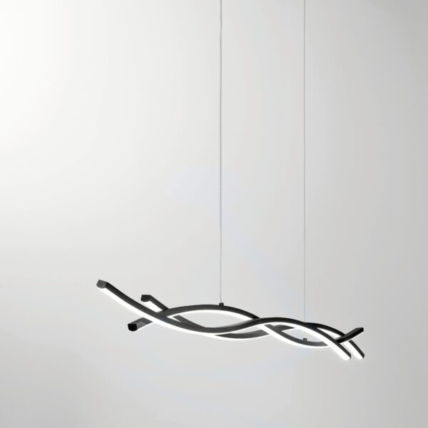 Suspension LED Sinusoïdale (3 couleurs au choix) – Image 2