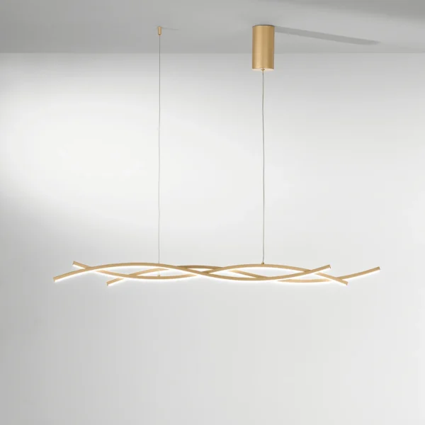 Suspension LED Sinusoïdale (3 couleurs au choix)