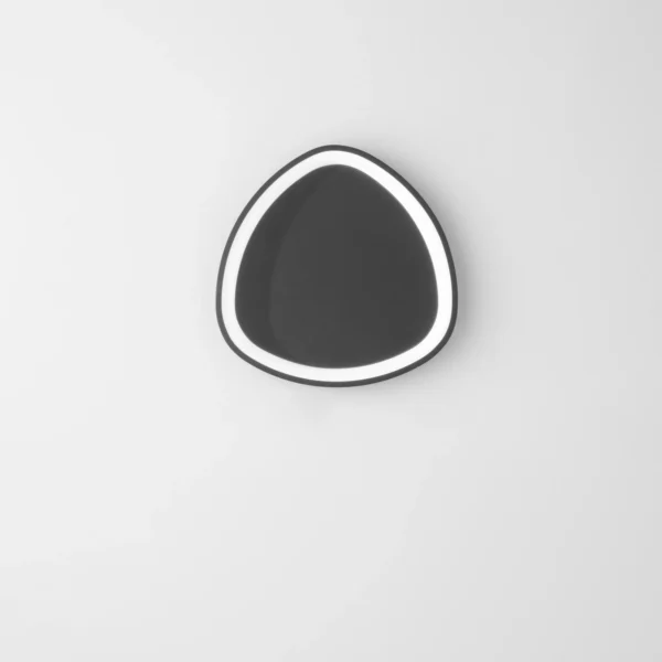 Plafonnier LED Rond Asymétrique (3 tailles, 2 couleurs au choix) – Image 2