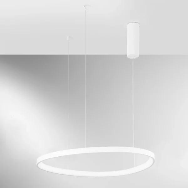 Suspension LED Ronde asymétrique (3 tailles, 2 couleurs au choix) – Image 6