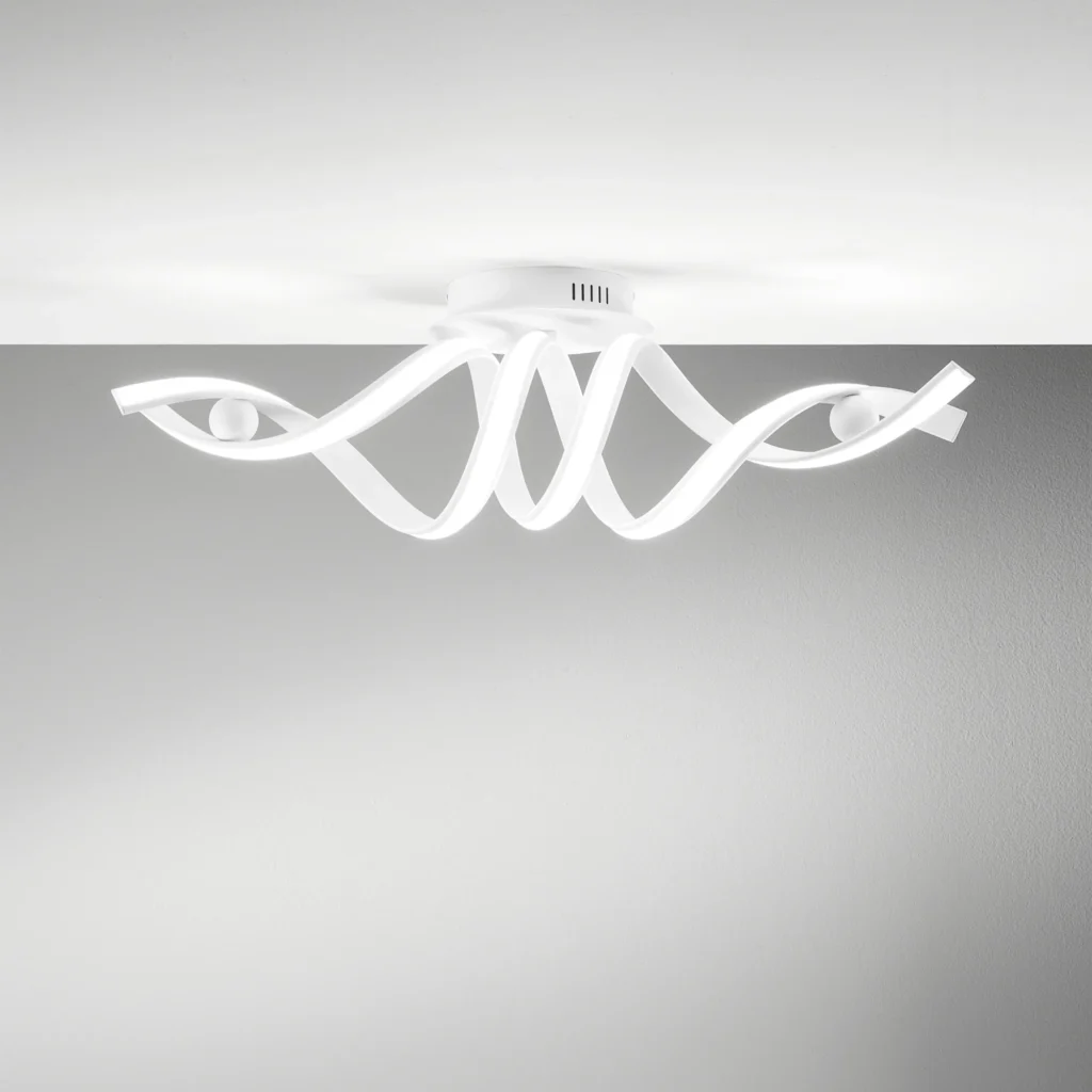 Plafonnier blanc mystral