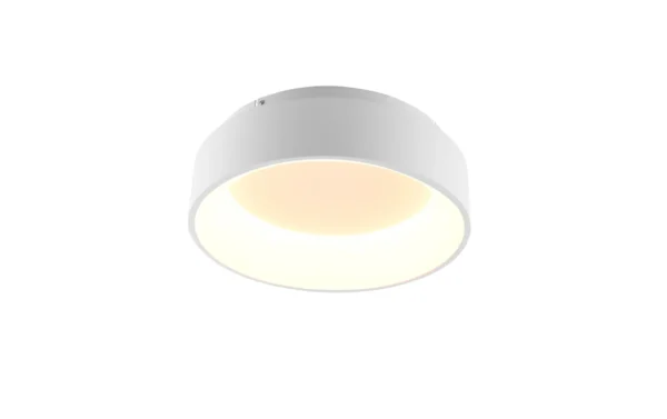 Plafonnier LED Circulaire Aluminium (2 tailles, 3 couleurs au choix) – Image 5
