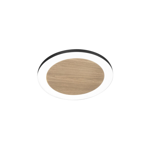 Plafonnier - applique LED Rond plat (noir ou blanc) – Image 2