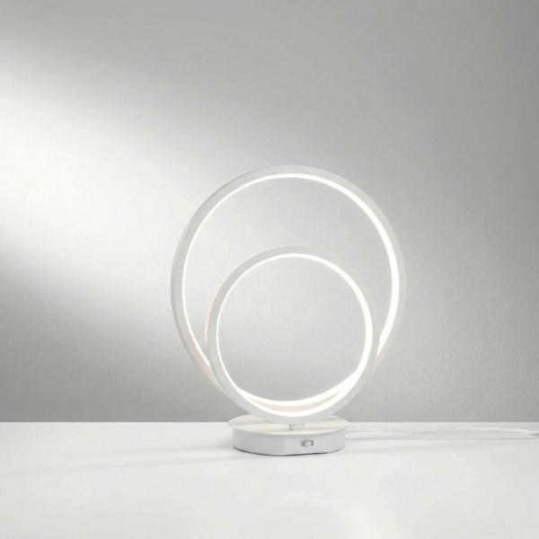 Lampe à Poser LED Design Circulaire Tourbillon (3 couleurs au choix) – Image 2
