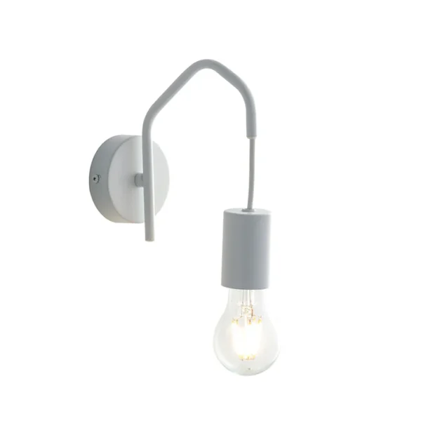 Applique métal minimaliste (Blanc ou Noir) – Image 4