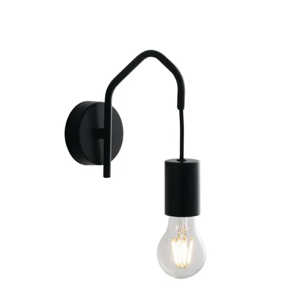 Applique métal minimaliste (Blanc ou Noir) – Image 2
