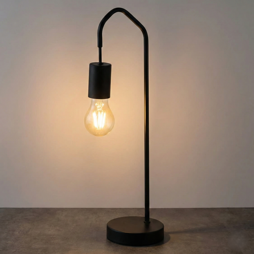 Lumi_One - LAmpe à poser Habitat noir