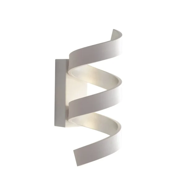 Applique LED Spirale 6 ronds design aluminium (2 couleurs au choix) – Image 3