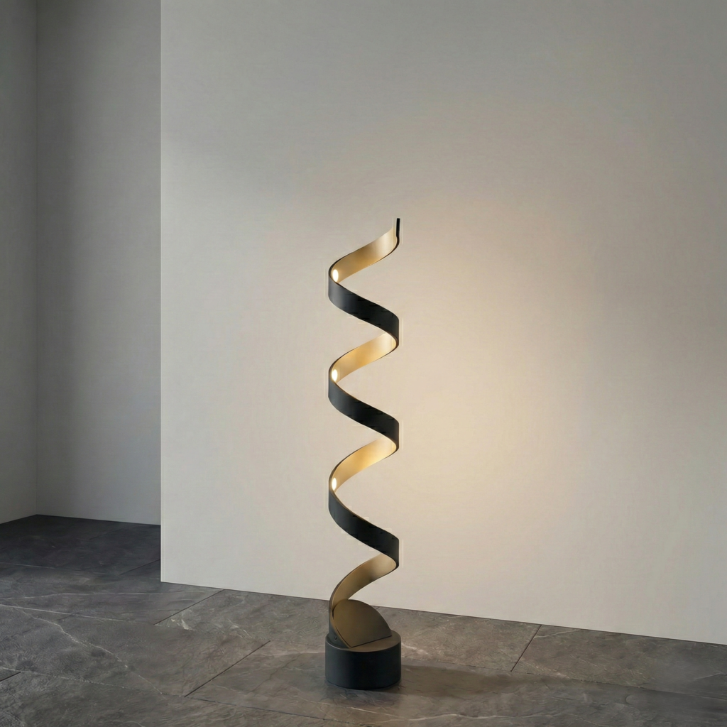 Lumi_One - Lampe à poser HELIX Noir