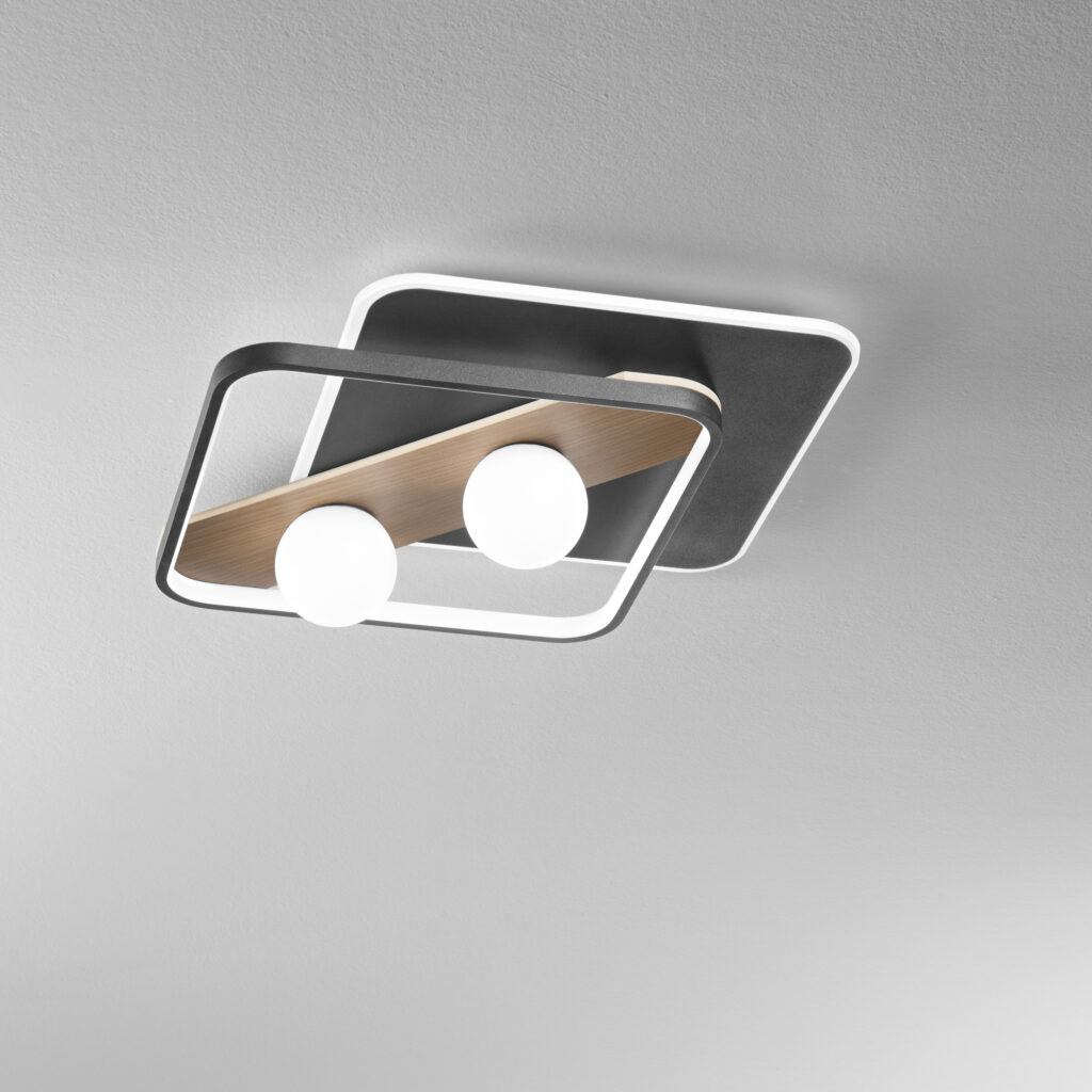 Lumi_one - Criket noire plafonnier