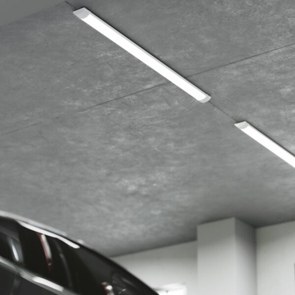 Réglette LED polycarbonate blanche ultra-fine (4 tailles) – Image 6