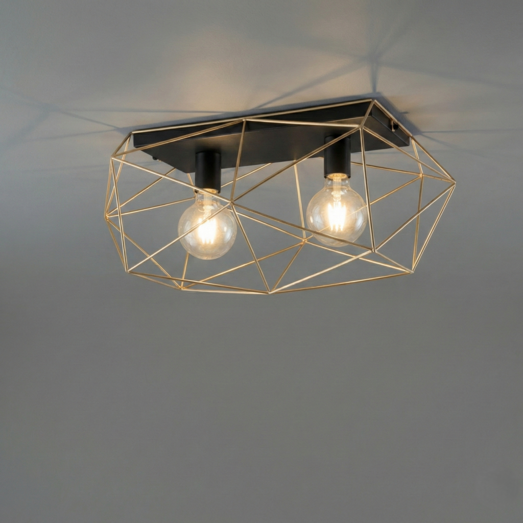 Lumi_one - Plafonnier Abraxas noir 2