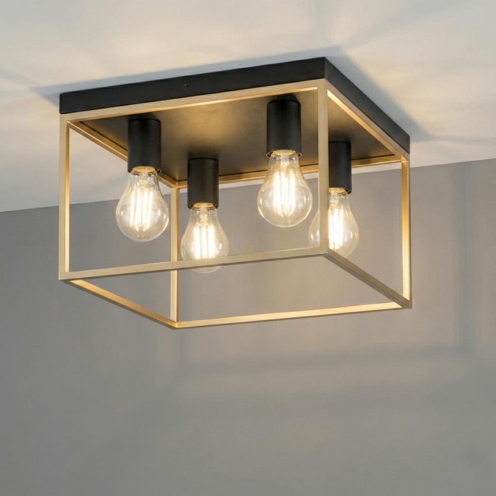 Lumi_one - plafonnier 4 lampes