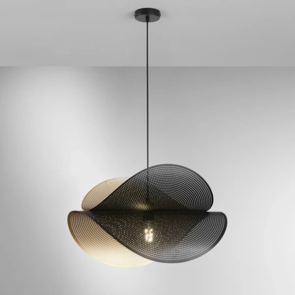 Lumi-one - Suspension double noir