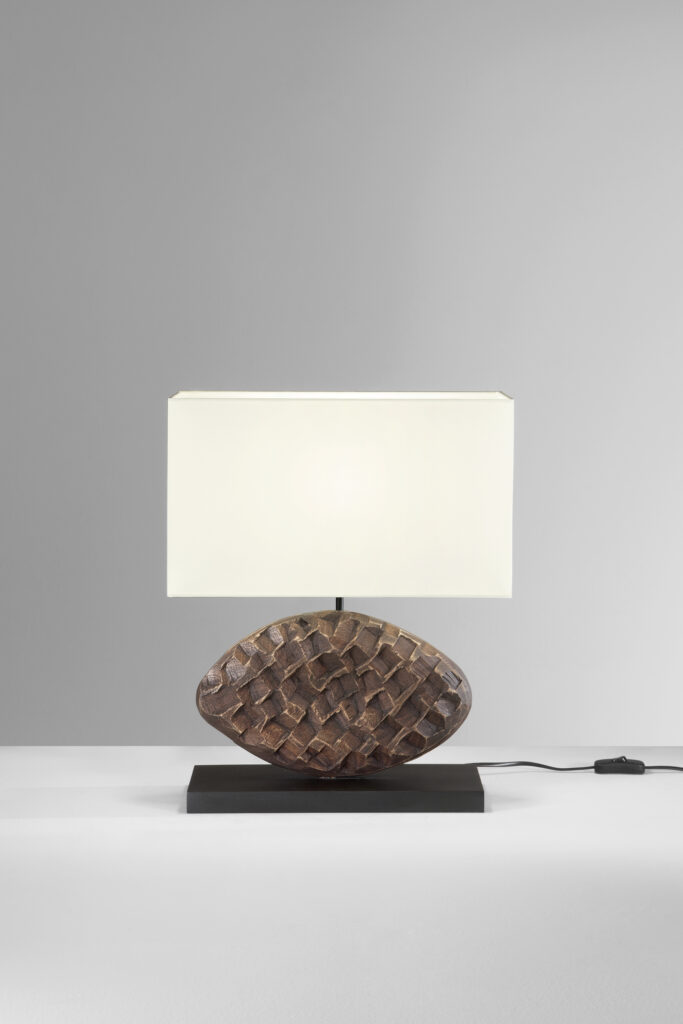 lumi_one - lampe à poser acacia