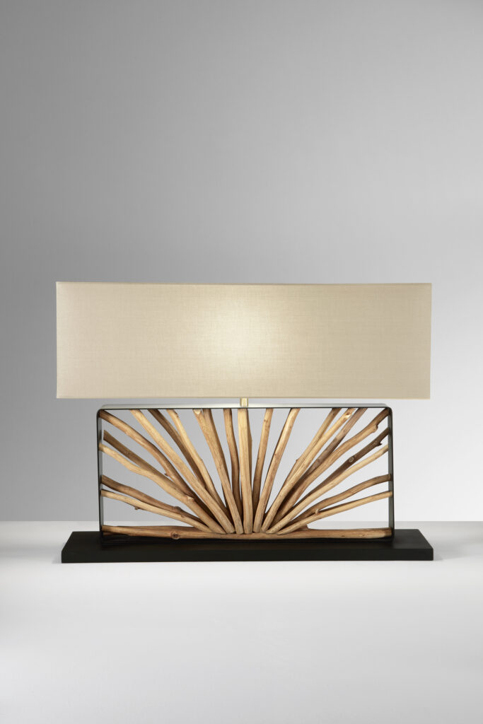 Lumi_one - Lampe à poser bois naturel