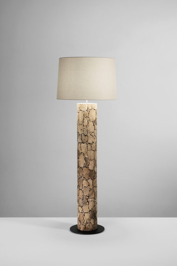 Lumi_one - Lampadaire Bois Xylo