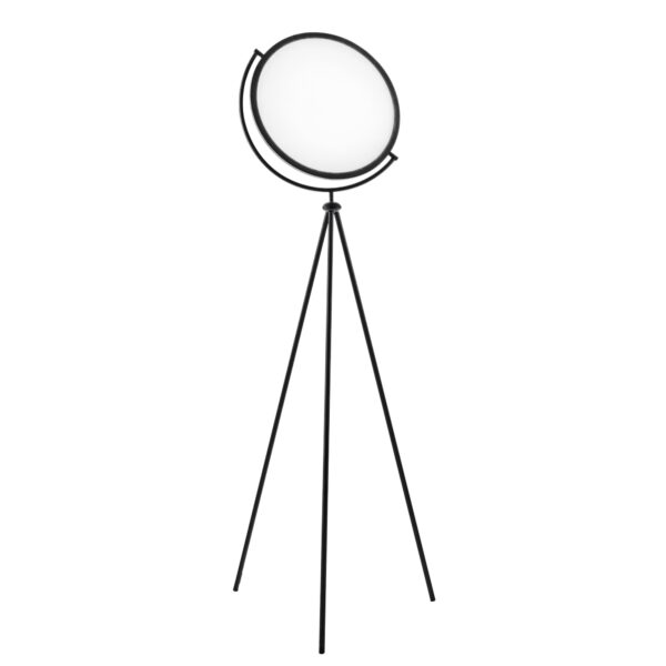 Lampadaire LED métal design modulable avec diffuseur orientable (Blanc / Noir) – Image 2