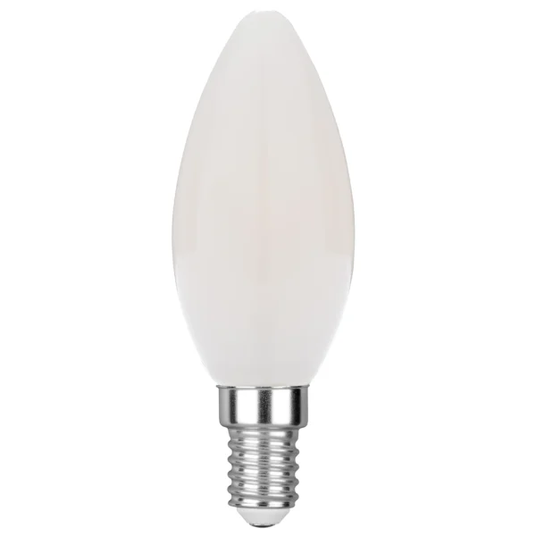 Ampoule LED Flamme E14 Verre Ambré (400lm - 3 teintes de blanc) KIT DE 3 – Image 2