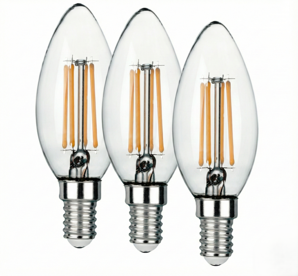 Lumi-One Ampoule LED bougie E14 filament