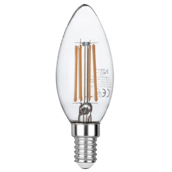 Ampoule bougie E14 dimmable Filament