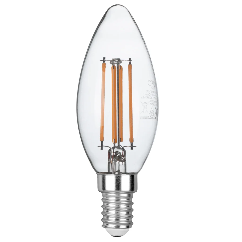 Amploule bougie E14 led