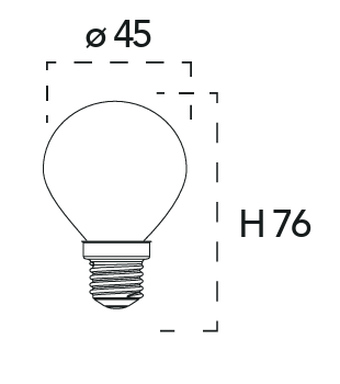 Ampoule LED filament mini bulbe E27 400lm (3 teintes de blanc) – Image 2