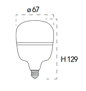 Ampoule LED E27 haute puissance 2430-2700lm (3 teintes de blanc) – Image 2