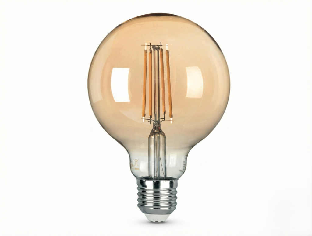 Lumi-one - Ampoule LED Globe E27 ambré