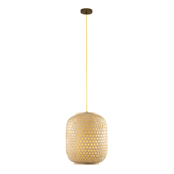Suspension bambou naturel tressé - 3 Tailles au choix – Image 2