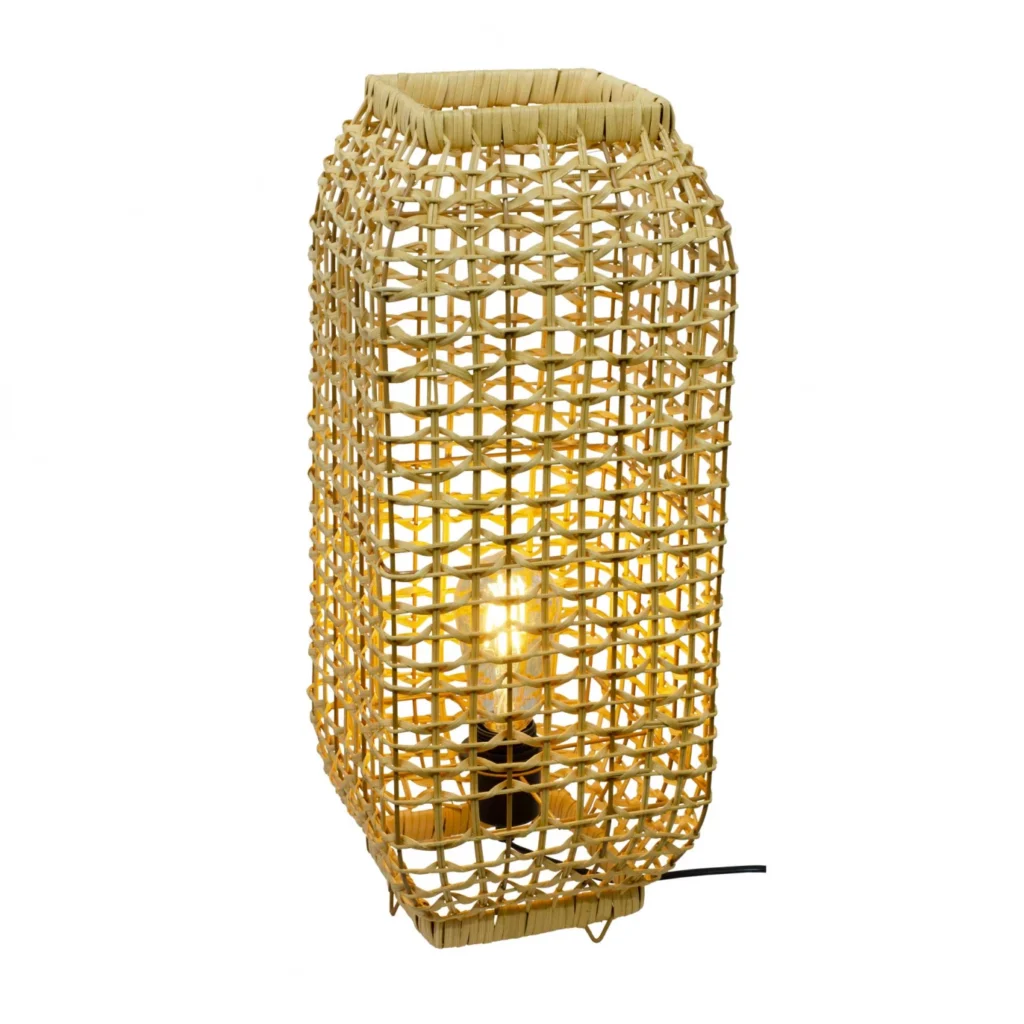 Lumi-one - Lampe à poser rotin