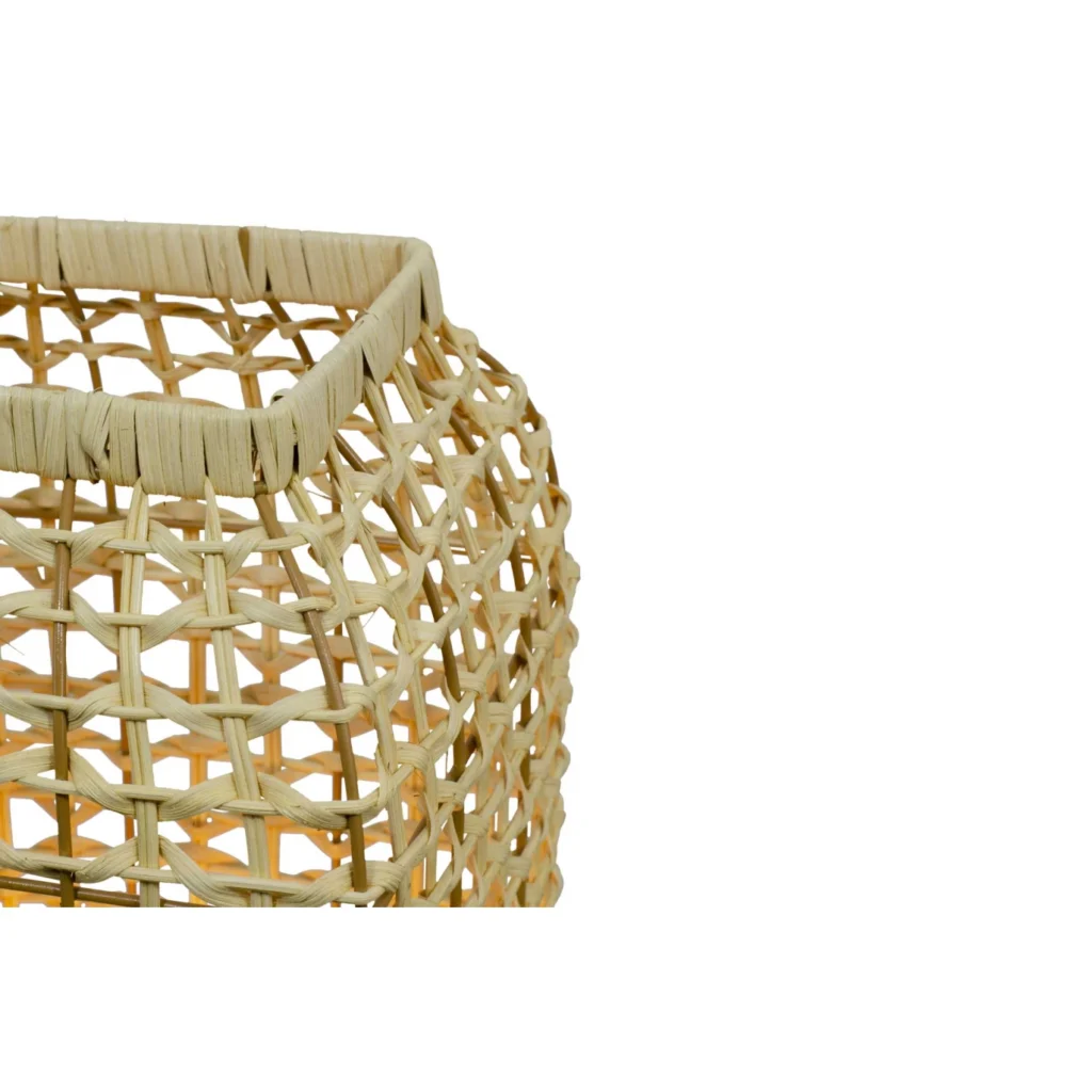 Lampe à poser rotin tressé naturel (Hauteur 42cm ou 52cm) – Image 6