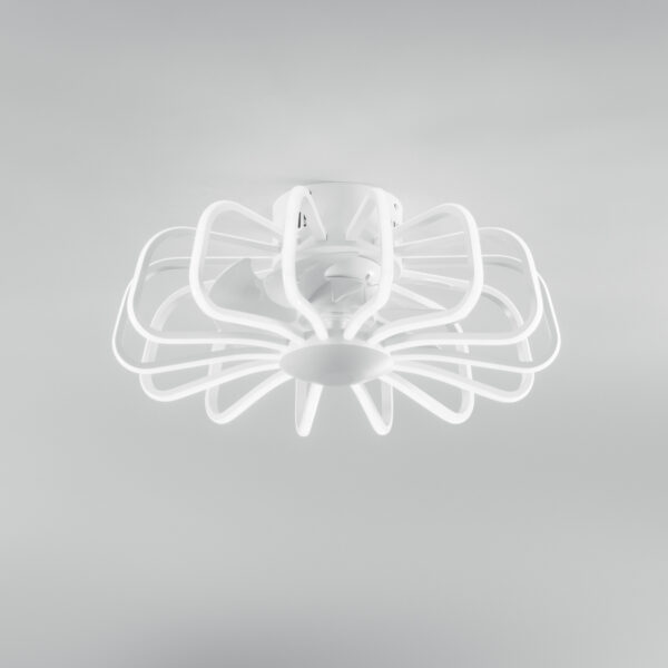 Ventilateur de plafond lumineux connecté Grecale – Image 2