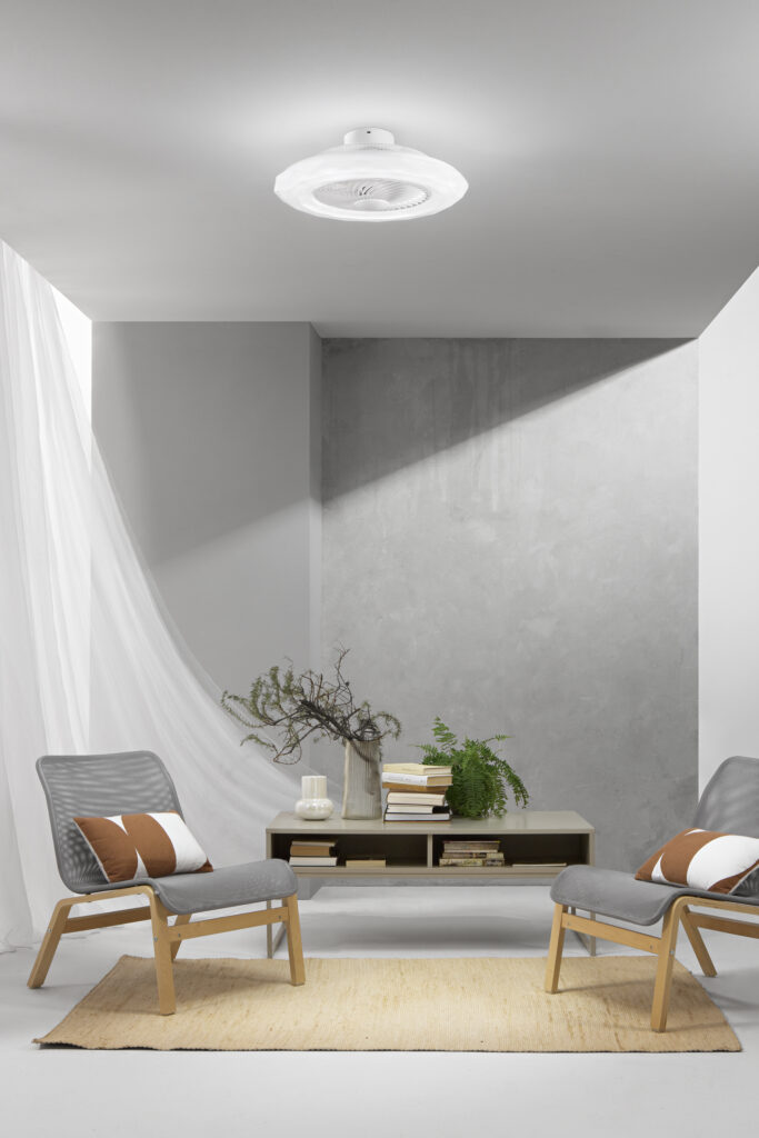 Ventilateur de plafond lumineux design Skyron – Image 3