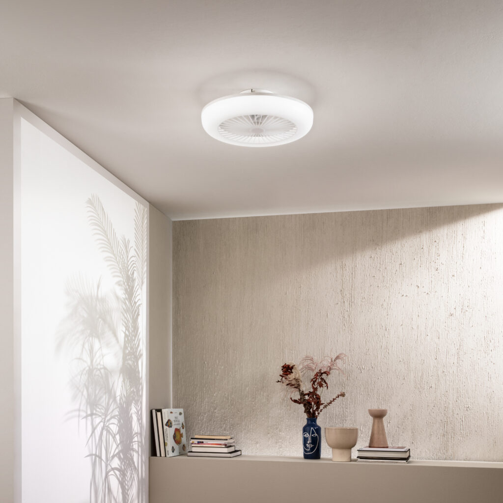 Ventilateur de plafond LED compact Zefiro – Image 3