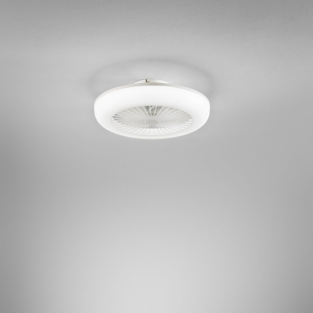 Ventilateur de plafond LED compact Zefiro – Image 2